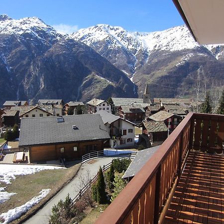 Appartement in 1700m mit Traumblick Grächen Extérieur photo