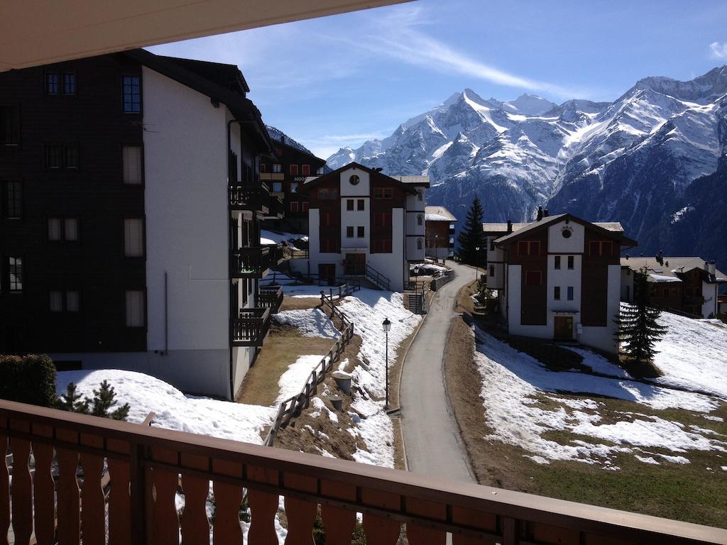 Appartement in 1700m mit Traumblick Grächen Extérieur photo